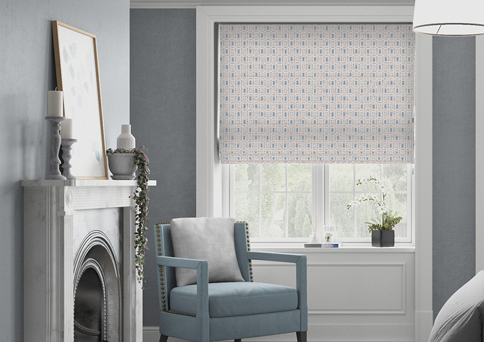 Pavillion, Duckegg - Roman Blind - Image 3